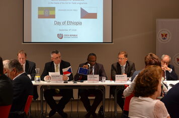 Hospodářská komora ČR v rámci projektu Aid for Trade zorganizovala v pražském Florentinu Den Etiopie