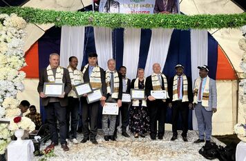 V Etiopii proběhlo slavnostní předání dokončené části veřejné zakázky, které v následujícím období bude zásobovat 70 tisíc lidí pitnou vodou