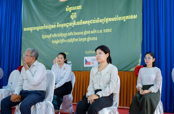 Projekt podpořený ČRA v Kambodži podporuje praktické vzdělávání v oblasti akvakultury