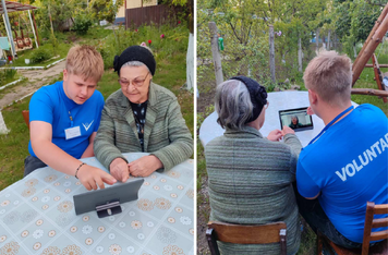Mladí dobrovolníci pomáhají v Moldavsku v rámci telemedicínské iniciativy podpořené ČRA 
