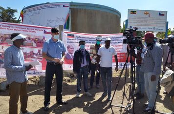 Člověk v tísni realizuje s podporou ČRA v Etiopii projekt zaměřený na zlepšení zdraví, hygieny a sanitace 23 cílových komunit