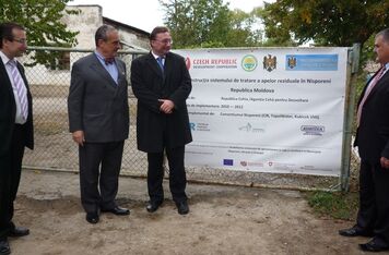 Ministr Karel Schwarzenberg navštívil v Moldavsku rozvojové projekty