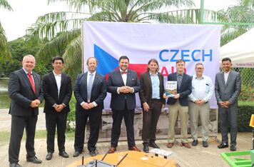 Český polní den projektu ČRA SmartAgriCambodia představil chytré technologie pro udržitelné zemědělství